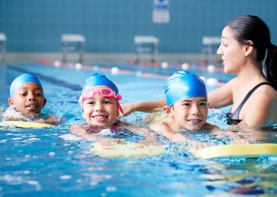 Kleine Schwimmgruppen